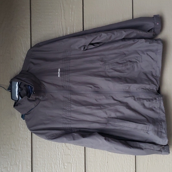 Tommy Hilfiger Mens Olive Green Lightweight Jacket - Picture 1 of 10